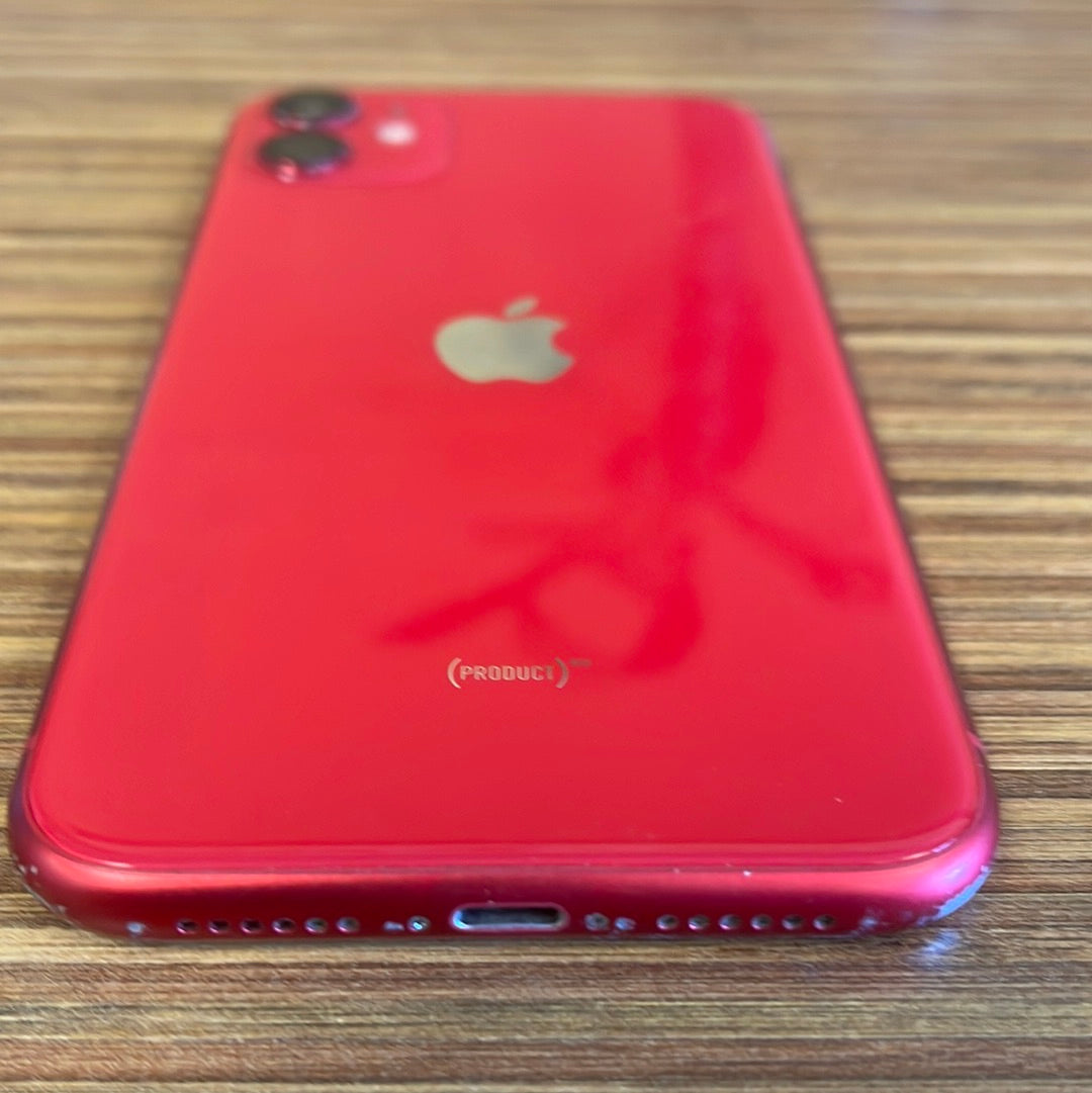 iPhone 11  Unlocked 128GB Red - Grade A